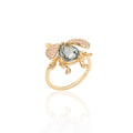 Blue Bee Ring
